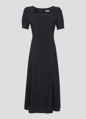 Iris Stitch Long Dress