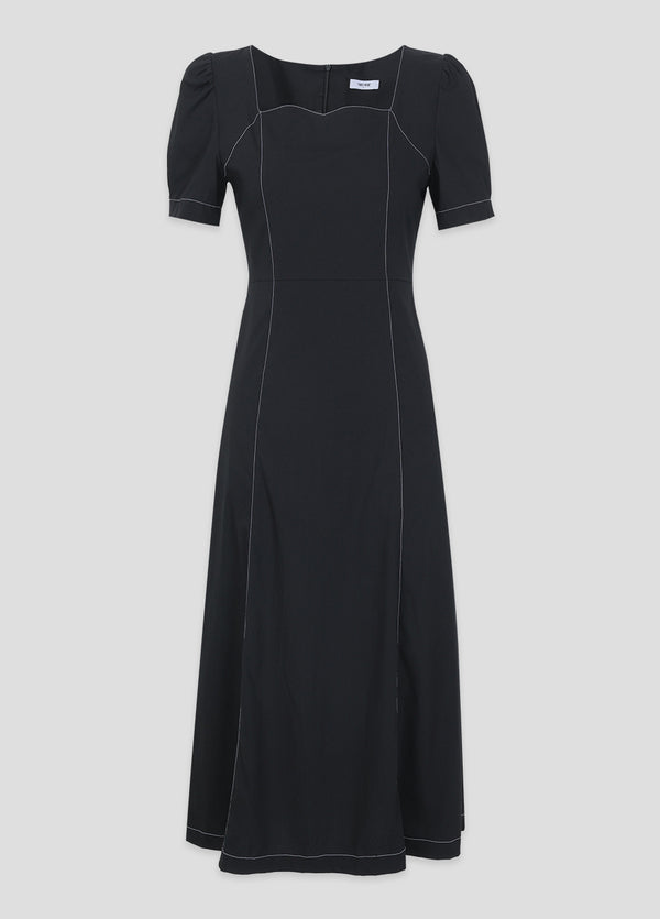 Iris Stitch Long Dress