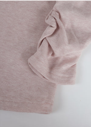 Aaliyah Unbalanced Cawl-neck Tee