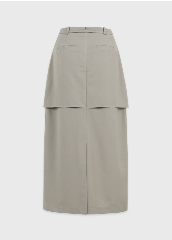 Aaron Layered Long Skirt