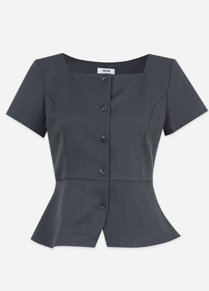 Ael Peplum Blouse