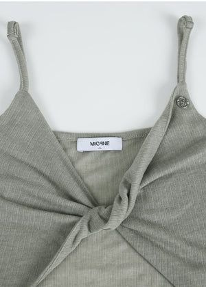 Agatha Twisted Bustier-Tee Setup