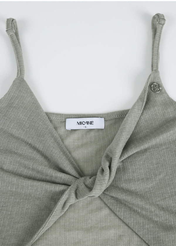 Agatha Twisted Bustier-Tee Setup