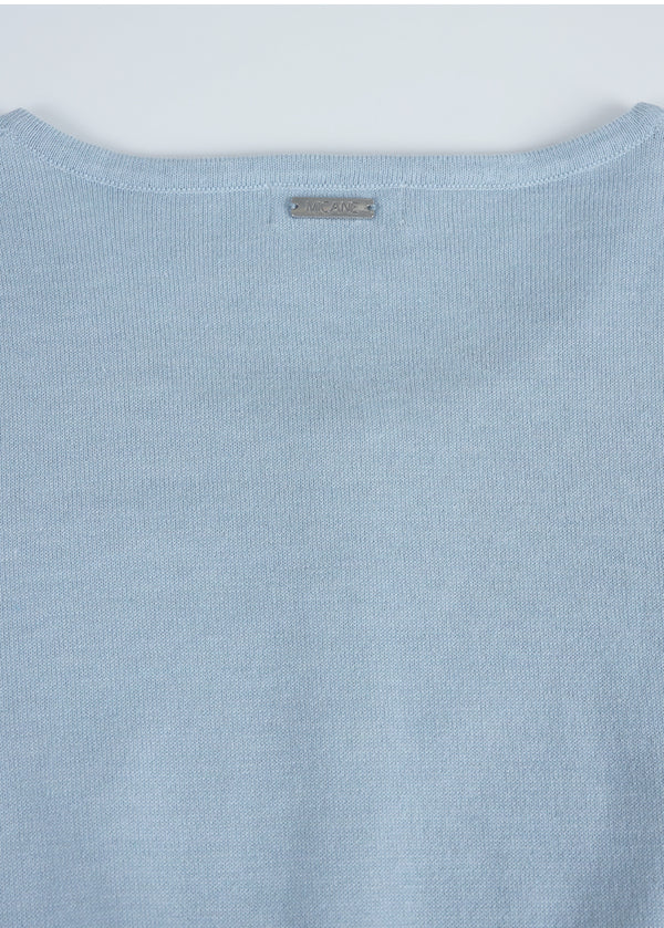 Agia Snap-button Short-sleeve Cardigan