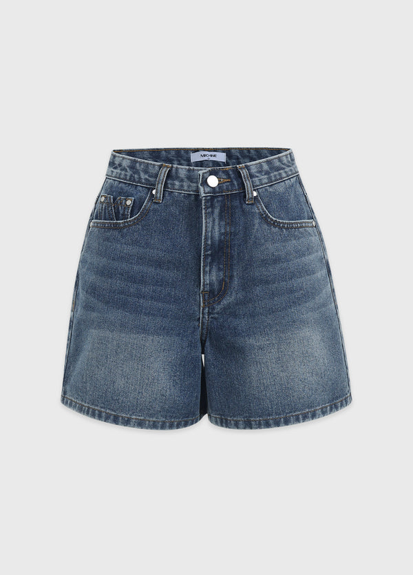 Amitie Denim Wide Short Pants