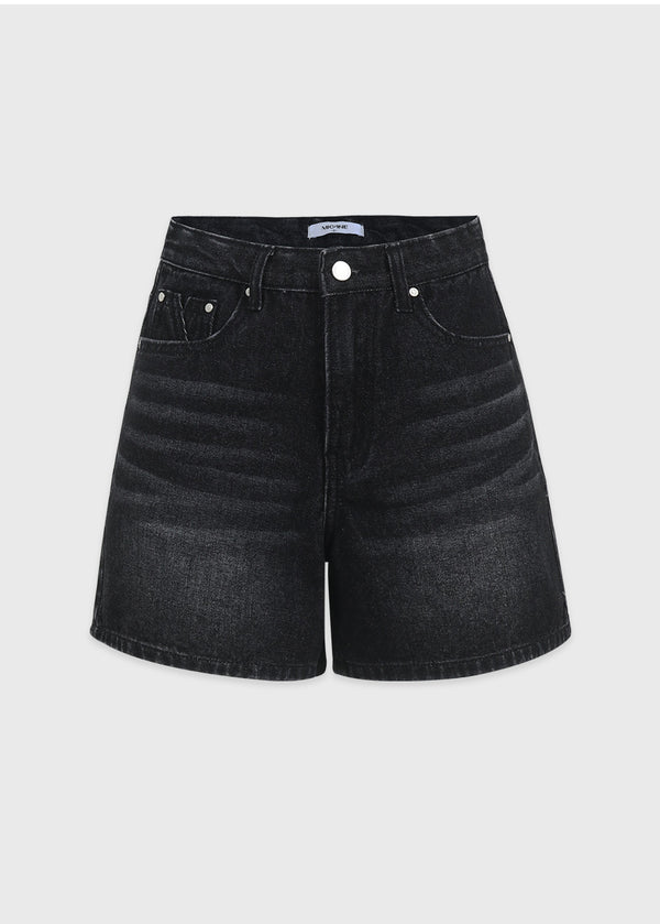 Amitie Denim Wide Short Pants