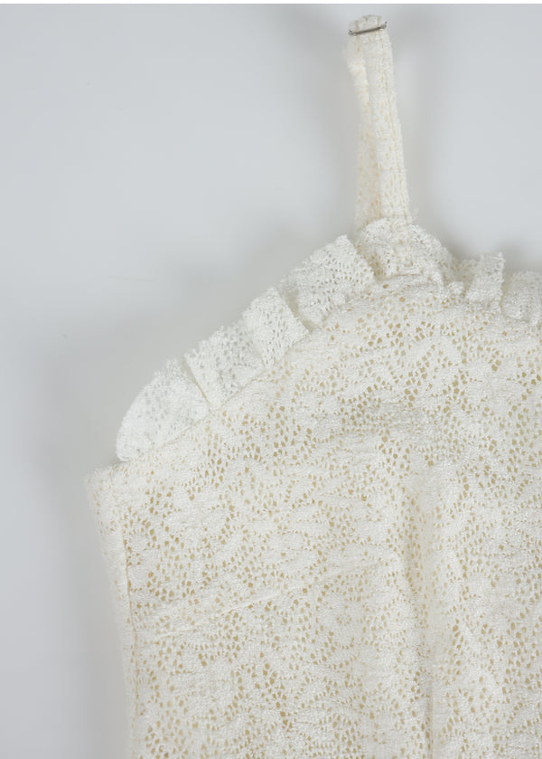 Anastasia Lace Ruffle Dress