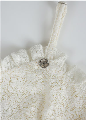 Anastasia Lace Ruffle Dress