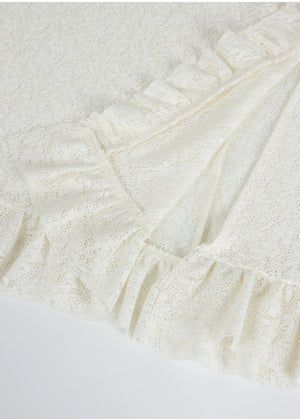 Anastasia Lace Ruffle Dress