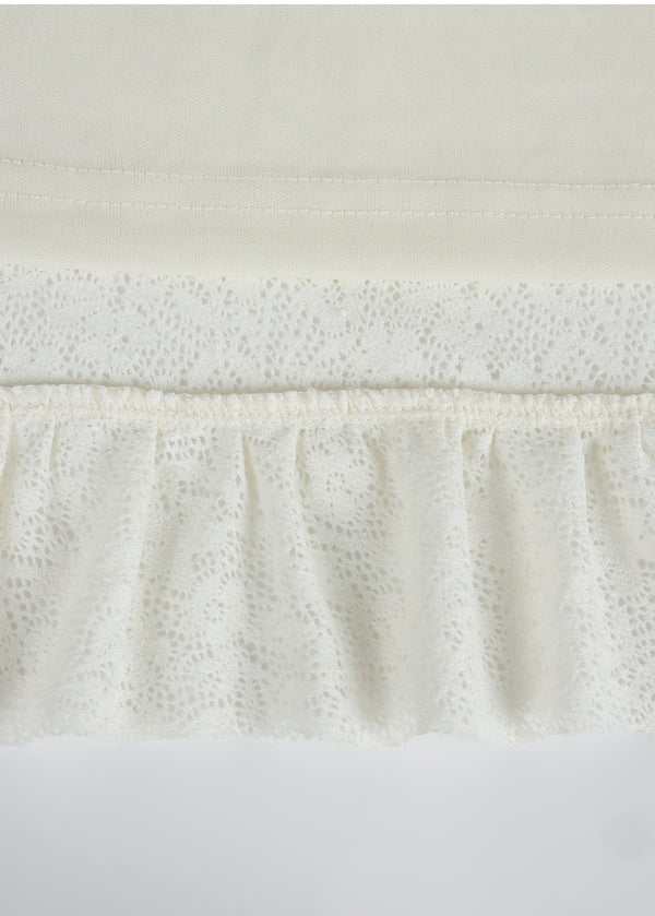 Anastasia Lace Ruffle Dress