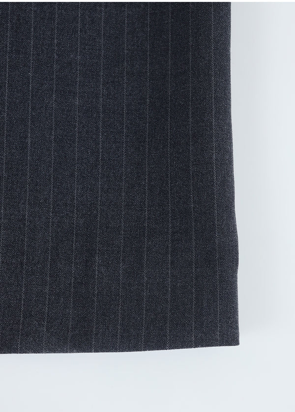 Anima Stripe Own-Tuck Wide Slacks