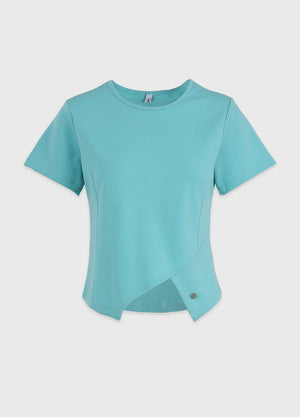 Aquamarine M-Slit Point T-shirt