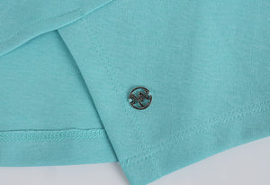 Aquamarine M-Slit Point T-shirt