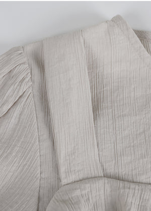 Aveline Ruffle Bustier-Blouse Setup