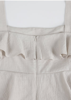 Aveline Ruffle Bustier-Blouse Setup