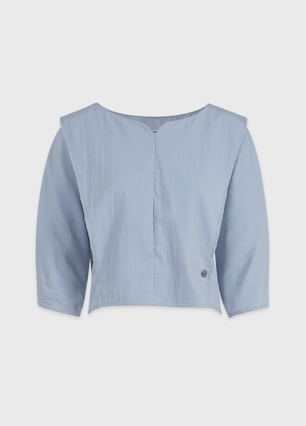 Avely Heart Neck Blouse