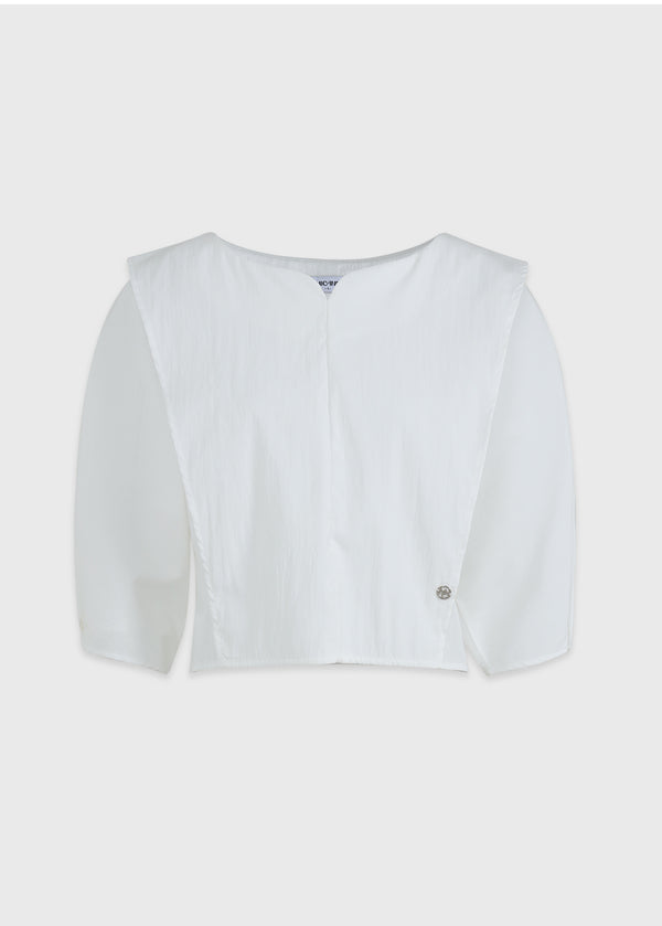 Avely Heart Neck Blouse