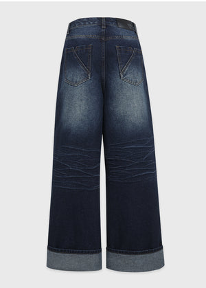 Avenn Vintage Roll-Up Denim Pants