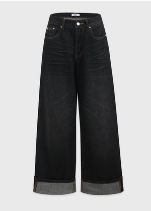 Avenn Vintage Roll-Up Denim Pants