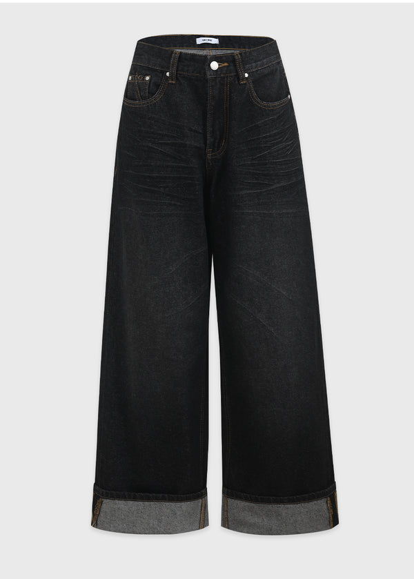 Avenn Vintage Roll-Up Denim Pants
