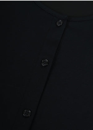 Ayra Twist-Detail Sleeveless Dress-Cardigan Setup