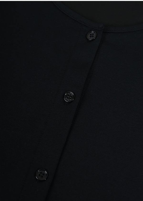 Ayra Twist-Detail Sleeveless Dress-Cardigan Setup