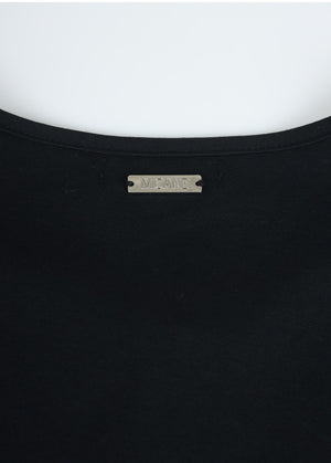 Ayra Twist-Detail Sleeveless Dress-Cardigan Setup