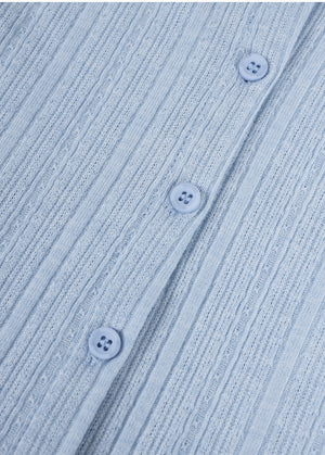 Azura Stripe Cardigan-Sleeveless Set Up