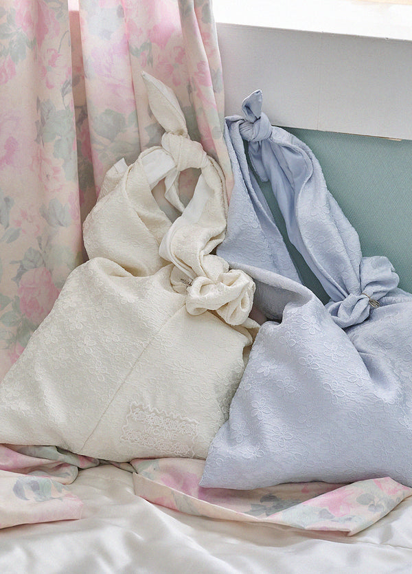 Bassie Lace Scrunch Hobo Bag