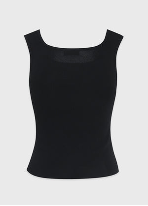 Beatrice Square Neck Knit Sleeveless