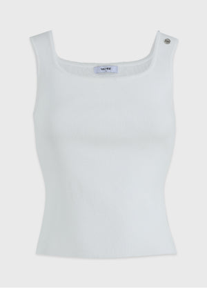 Beatrice Square Neck Knit Sleeveless