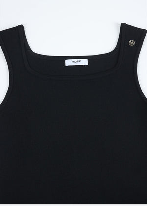 Beatrice Square Neck Knit Sleeveless