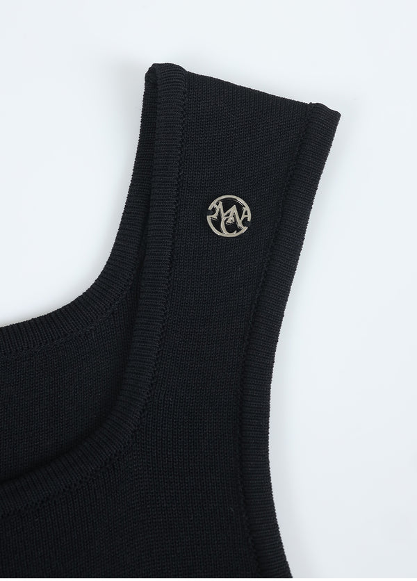 Beatrice Square Neck Knit Sleeveless