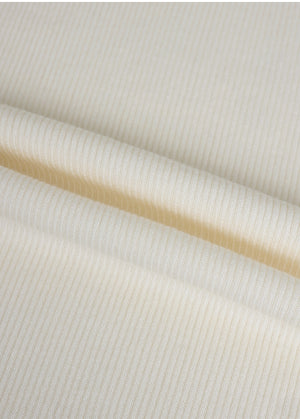 Belita Hairy Knit-Wool Sleeveless Setup