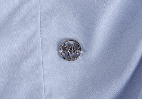 Bellflower Heart Neck Slit Blouse