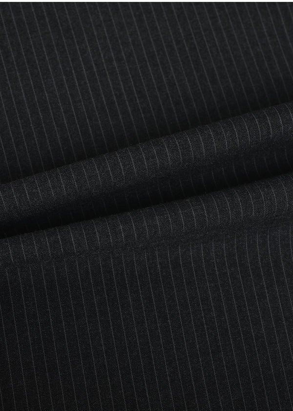 Bess Stripe Semi Flared Slacks