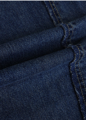 Blake Fringe Line Wide Denim Pants