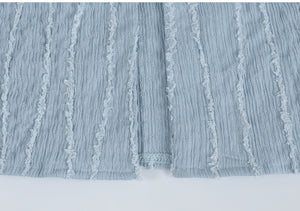 波點 V 領開衩緊身胸衣