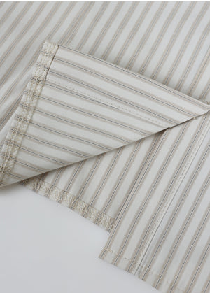 Bonnie Pintuck Striped Shirt