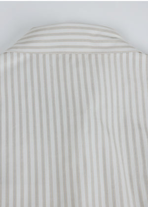 Bonnie Pintuck Striped Shirt