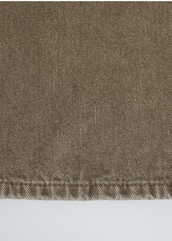 Boris Back Point Flared Denim Pants