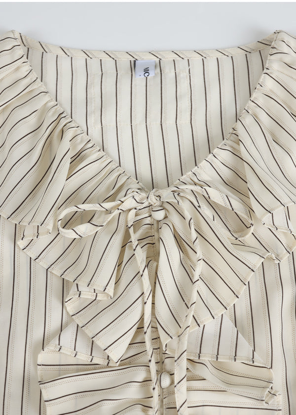Bronte Ruffle Stripe Blouse