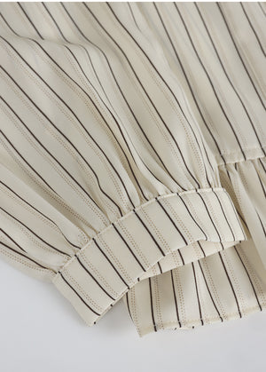 Bronte Ruffle Stripe Blouse