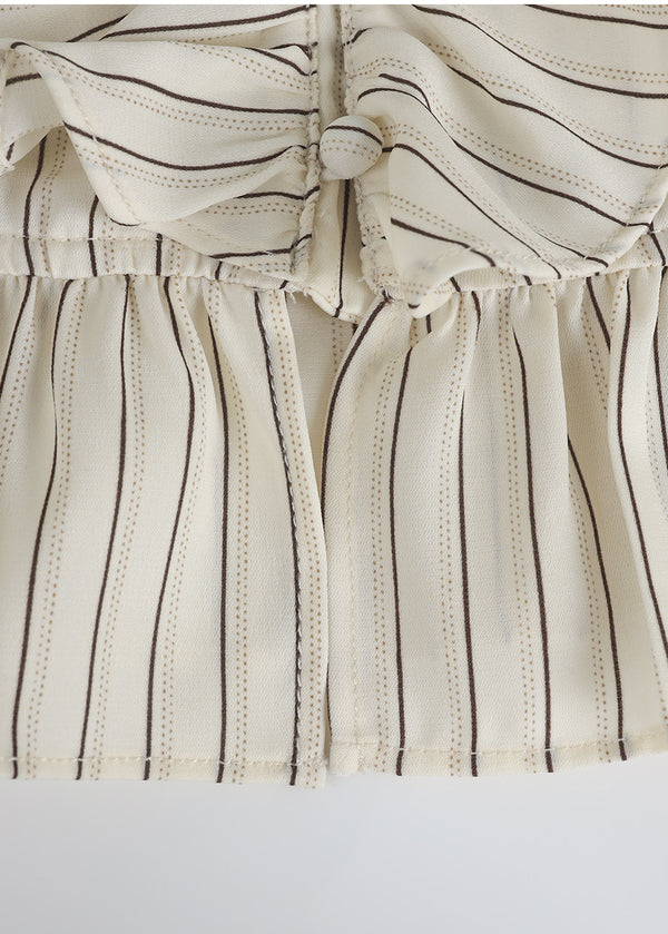 Bronte Ruffle Stripe Blouse