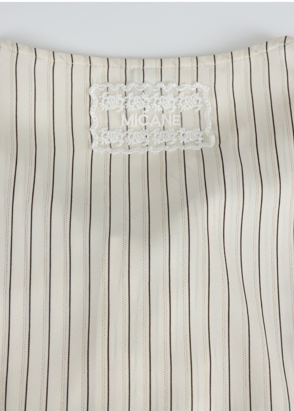Bronte Ruffle Stripe Blouse