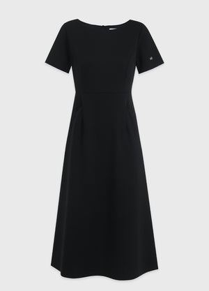 Celina Long Flared Dress