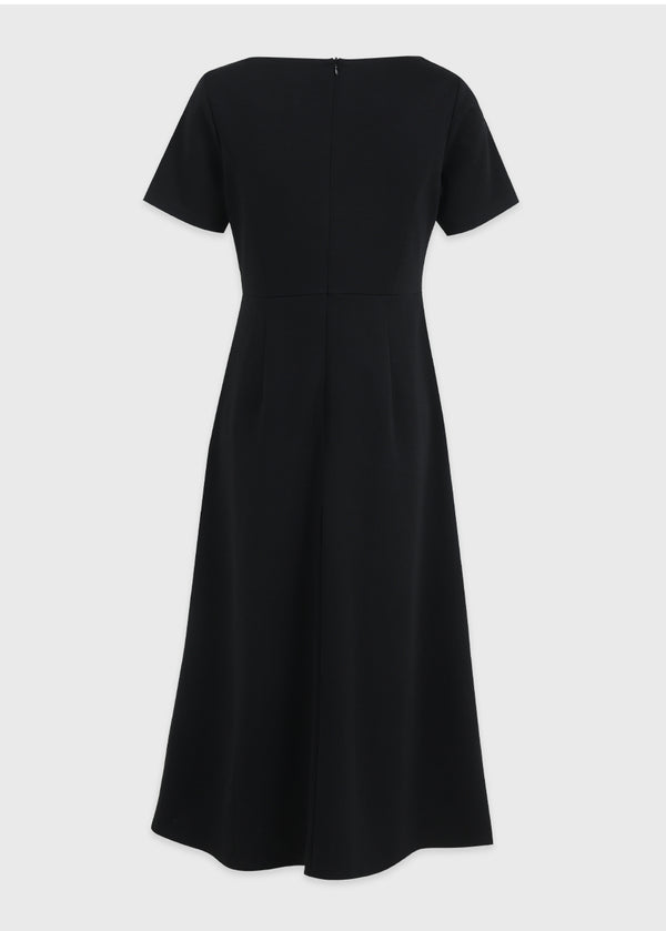 Celina Long Flared Dress