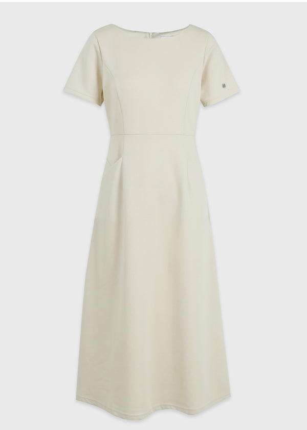 Celina Long Flared Dress