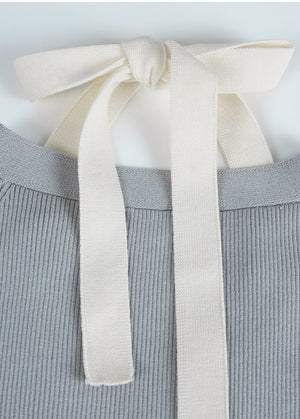 Cherse Layered Strap Knit