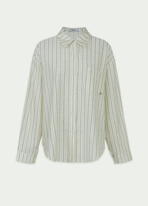 Chloe Tencel Unique Stripe Shirt